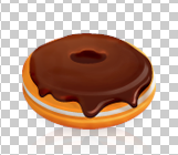 Background Less Donut Image