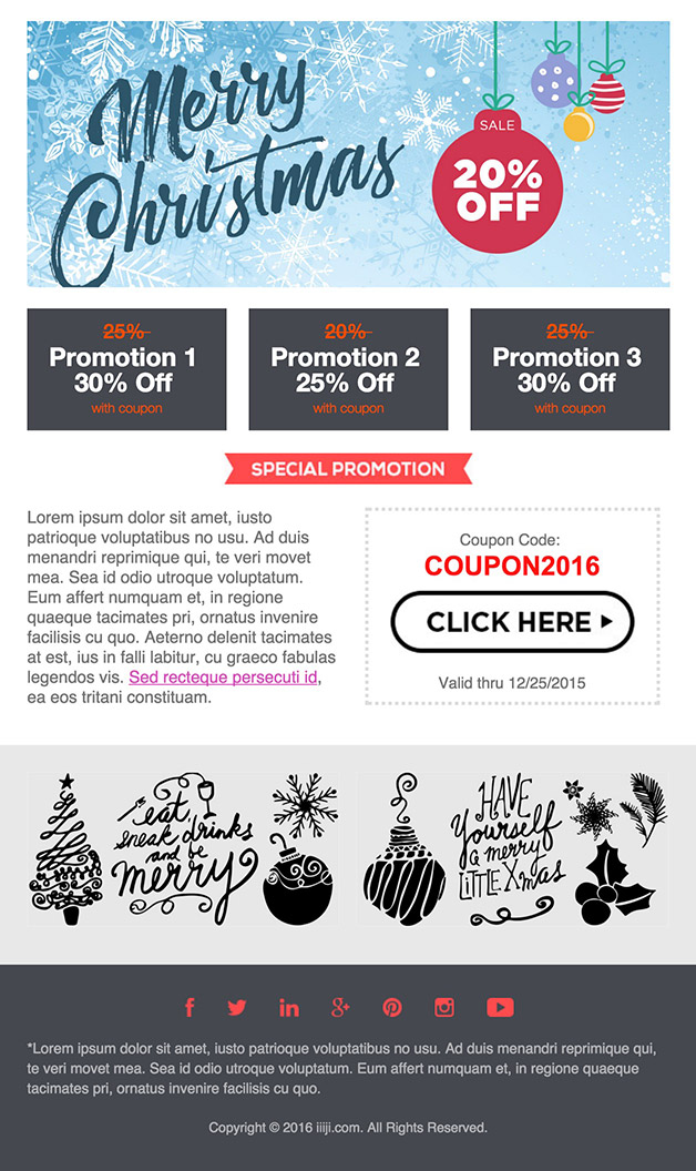 Christmas Responsive Email Template
