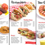 Kebab Display Menu Template